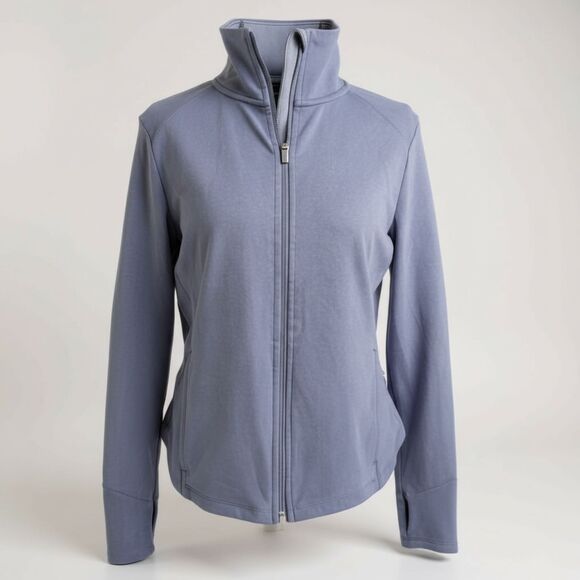 Danskin Full Zip Running Jacket Light Purple Women’s Medium Athletic Fit - Picture 1 of 9